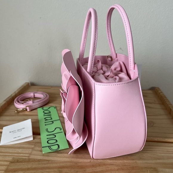 ♠️Kate Spade Flora 3D Rose Crossbody - Picture 4 of 15